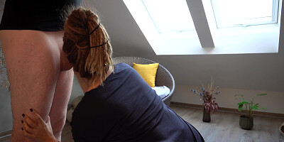 In Pencil Skirt Has Anal Sex With Boss