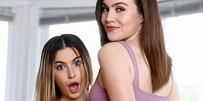 Lingerie sex with alluring Freya Parker and Chanel Camryn from Sweet Heart Video