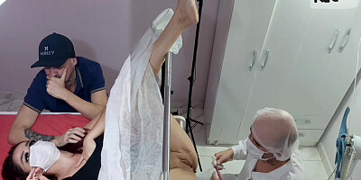 Medico Examina Esposa Quente De Tesao E Marido Corno Nao Compreendeu! 11 Min