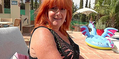Being Busty Melanies Pool Boy Has Its Advantages (pov) P1