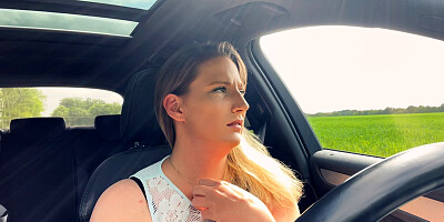 car breakdown! That's what you call help, cum all over my cunt, you bum? Assy real!