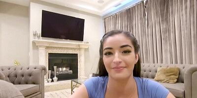 OUT OF THE FAMILY - Lucky Man Fucks With Her Sexy Teen Stepsister Emily Willis In POV