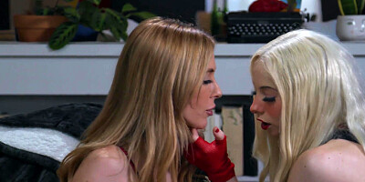 Passionate lesbian sex from hot Aiden Ashley and Kenzie Reeves