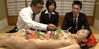 Humiliated naked tavern clerk Kana Yume 2