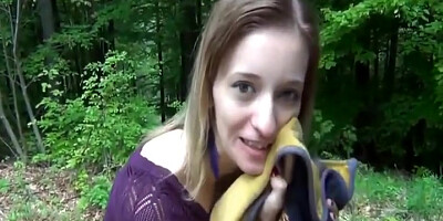 German Amateur Fucked In Her Car