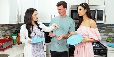 Skillful Valentina and Eliza's cowgirl movie