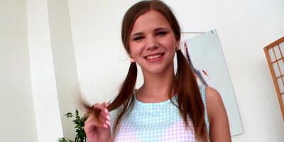 Little Sarah Kay solo fun with her body