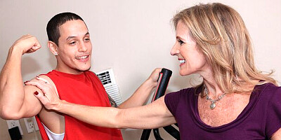 Adroit Jade Jamison at brown hair smut