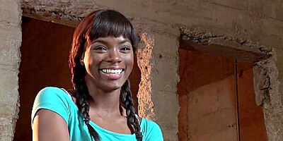 Beautiful Black Girl Is Bound And Fucked Hard By A White Ma P1