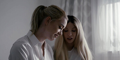 Hot Kenzie Reeves seduced her bodyguard Anny Aurora