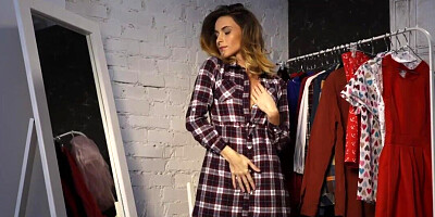 Stunning blonde model is fingering and having lots of joy