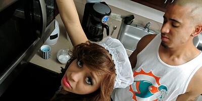 Teen (18+) porn with cute Aurora Monroe from She's New