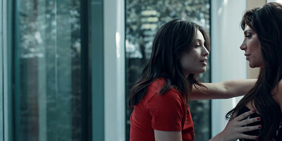 Lesbian cheating from hot Liv Wild and Jaclyn Taylor