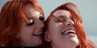 Porn for women scene with striking Aidra Fox and Kenna James from Girls Way