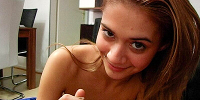 18 year old teen mom gets every cock hard!