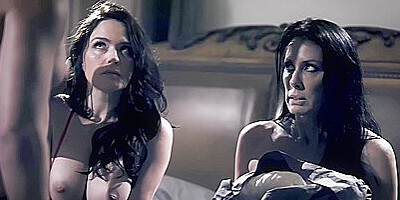 Lesbian Goat Milfs And Rocks With Krissy Lynn And Reagan Foxx