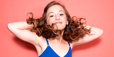 Salacious Marissa Mae at long hair clip