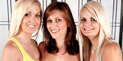 Enticing Tosh and Callie Nicole at shaved porn