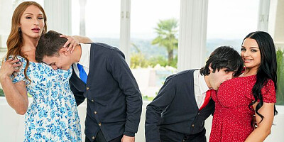 Skylar Snow and Payton Presle's big ass clip by Mom Swap