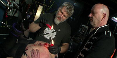 Ingo And His Sexy Bdsm Sex Slaves Tied Up And Pussy Toyed