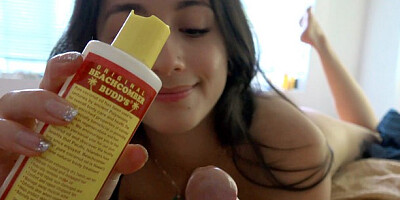 ATK Girlfriends featuring Mi Ha Doan's hairy pussy scene