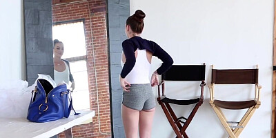 Petite girls are getting gaped out by very thick dongs