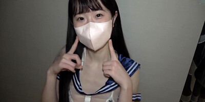 A Neat Black-haired Japanese Beauty. She Is A Uniform Cosplay And Has Sex With A Blowjob And Shaved Pussy. Uncensored