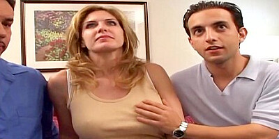 Nasty Mommy Needs Double Cock P1
