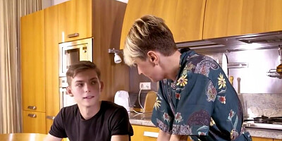 He found her nudes and talked her into screwing