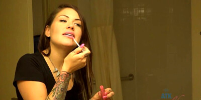 Pornstar clip with matchless Karmen Karma from ATK Girlfriends