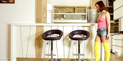 Scrumptious babe Tina Hot is always willing and ready to give her creamy pussy the sexual attention