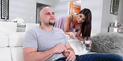 Olivia Lua is My Sister's Hot Friend and Loves Big Dicks!