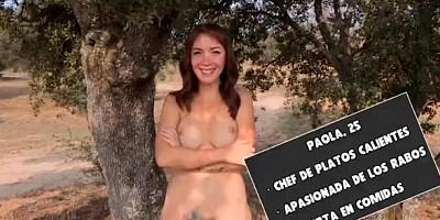 FaKings featuring Paola's outside sex