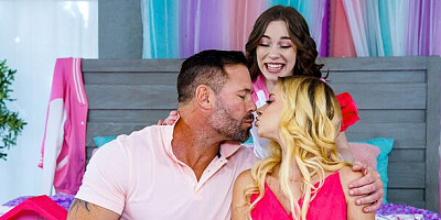 Freeuse Fantasy - double blowjob action