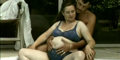 Sweet Milf Gets Drilled Outdoors