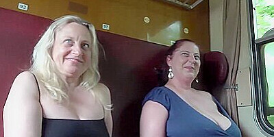 Vanessa Alessia - A Quickie On A Fast Train With An P1