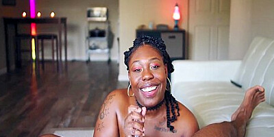 Sexy Ebony Bbw Goddess Makes Love To The Dick With Her Mouth 17 Min P2