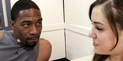 Interracial Pass featuring Sasha Grey and Boz's blowjob video