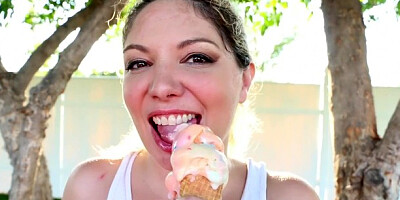 Gentle Kiki Daire at tits trailer