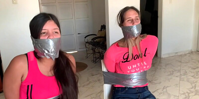 Bratty Online Bullies Bound And Gagged By An Angry Milf!