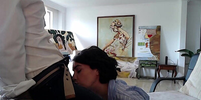 Fuck my assistant in the art gallery