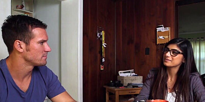 She caught him fucking her stepmom so now she gets even