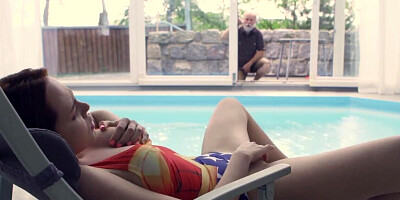 Candy Red gets fingered and fucked by an older fellow