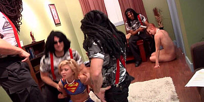 Dakota Skye, Super Girl And Kota Sky In Vs The Chloro Gang