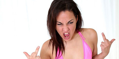 Amara Romani's brunette sex by Toni Ribas