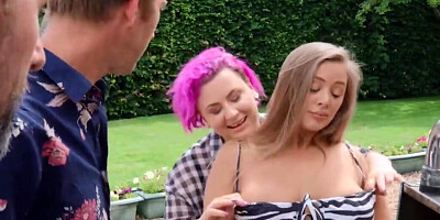 Danny D and David Hughes are using Rebecca More in MFM