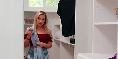 anal big tits abigail mac and amber jade share big cock in threesome