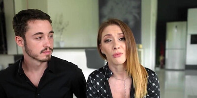 Sata Jones joins the modeling agency and fucks two dicks