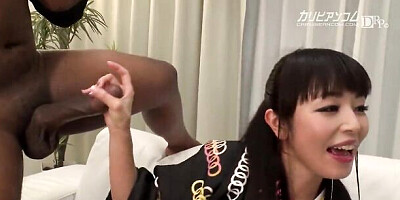 Marica Hase's brunette action by Caribbeancom