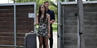 creampie perfect busty milf gets serviced by step sibling